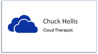 Chuck Hollis Cloud Therapist